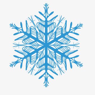 花纹底纹 雪花 装饰图案 淡蓝色免抠