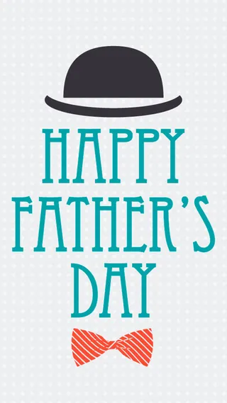 灰色清新父亲节背景图高清