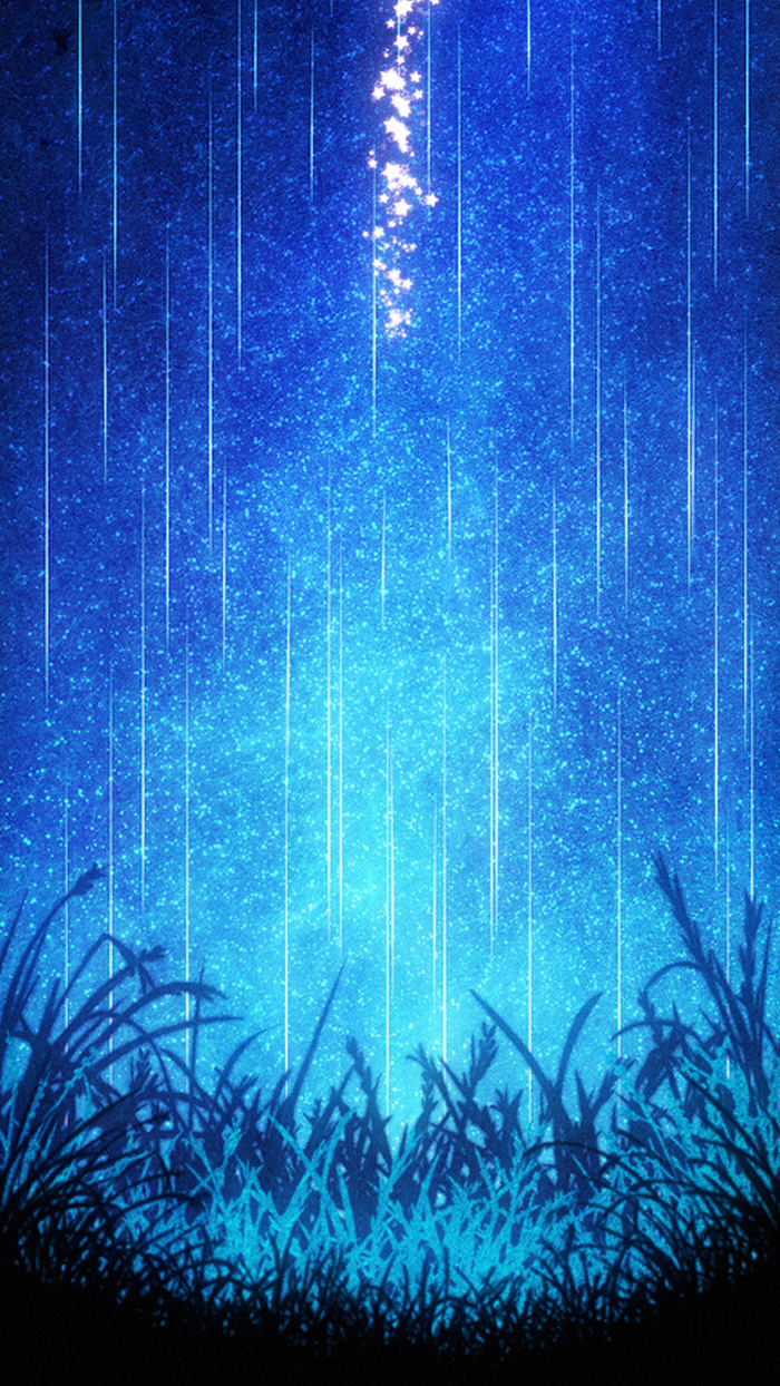 蓝色光影H5背景高清