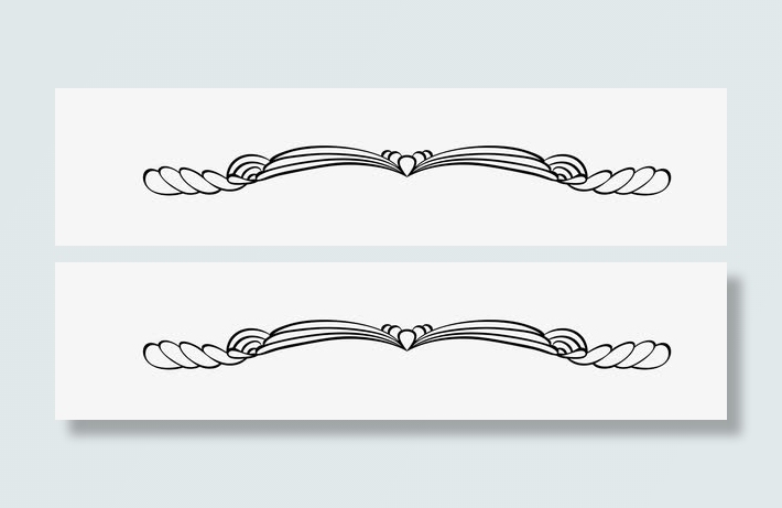 装饰分割线矢量素材免费下载免抠