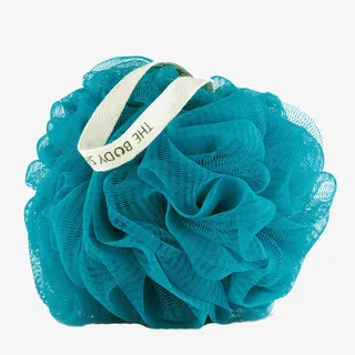 灰蓝色沐浴网纱球免抠