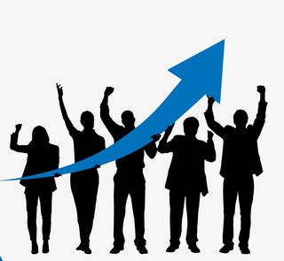 卡通人物剪影元素免抠