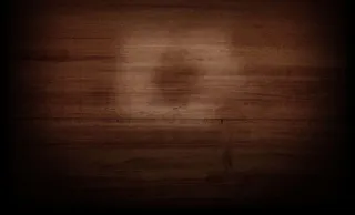 棕色木板光效海报免抠