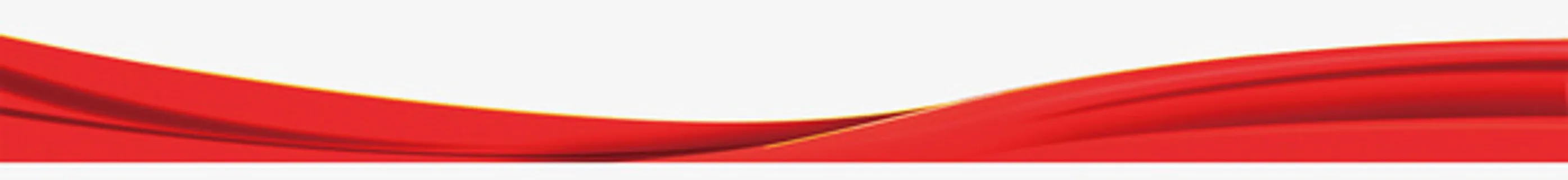 红色飘带背景PPT