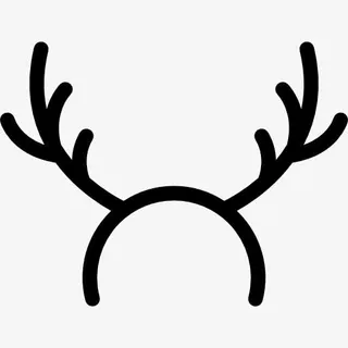 鹿的角图标免抠