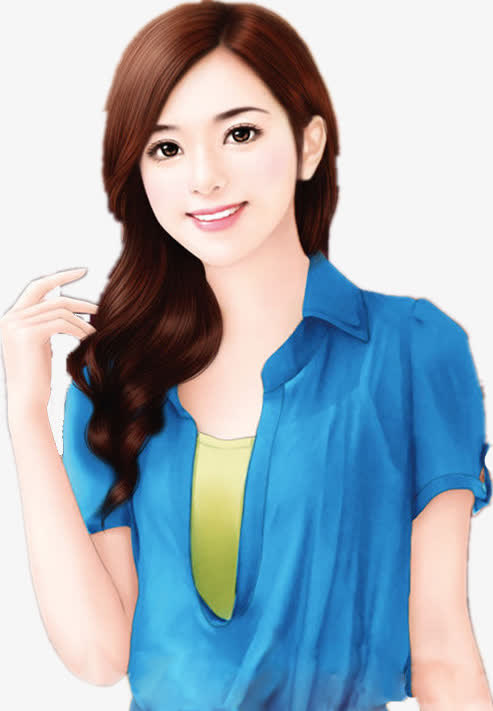 美女免抠
