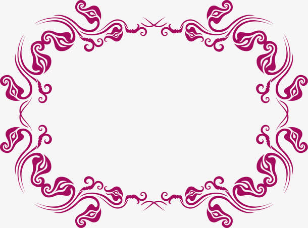 大气欧风边框免抠