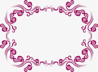 大气欧风边框免抠