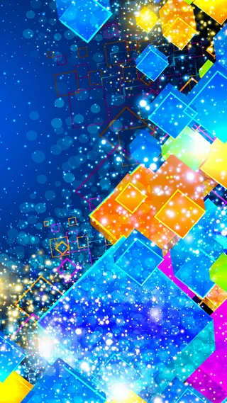 彩色炫彩H5背景高清