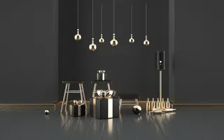 C4D，黑金，舞台，高端高清