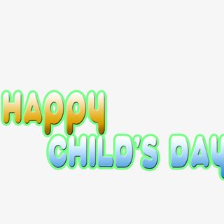 儿童节快乐免抠