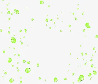 绿色清爽树叶装饰春天漂浮免抠