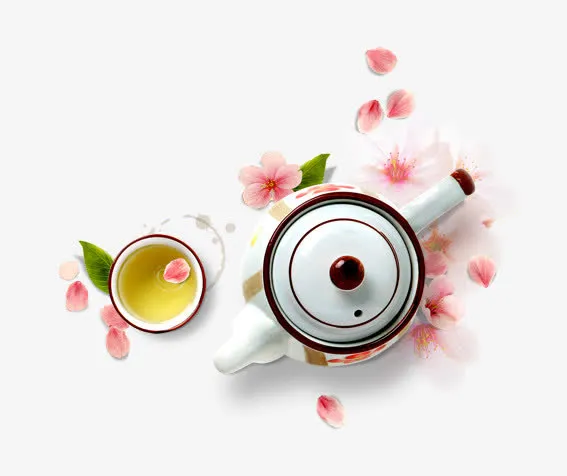 现代传统茶具免抠
