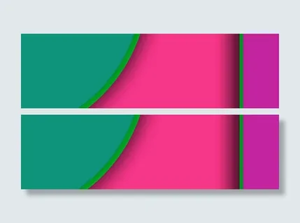 商务简约背景banner设计免抠