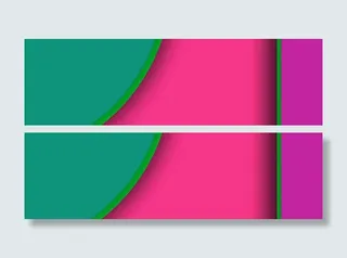 商务简约背景banner设计免抠