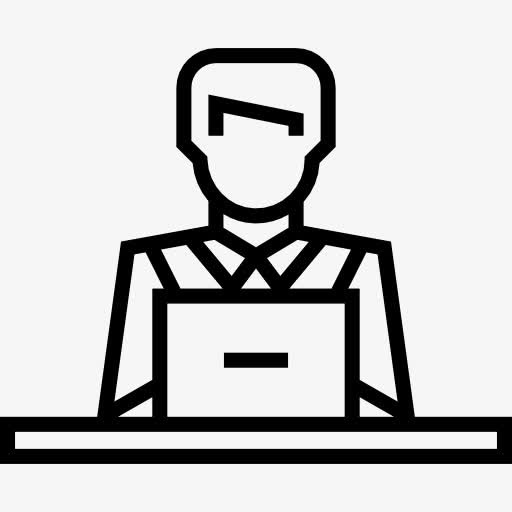 办公室的工作人员图标免抠