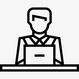 办公室的工作人员图标免抠