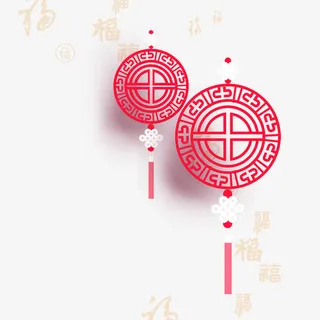 中国结素材免抠