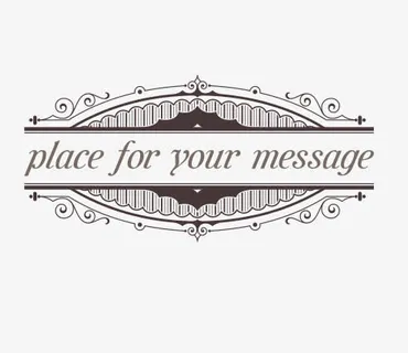 欧式底纹花纹边框免抠