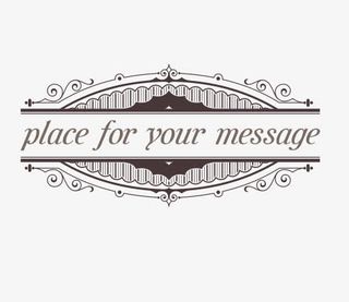 欧式底纹花纹边框免抠