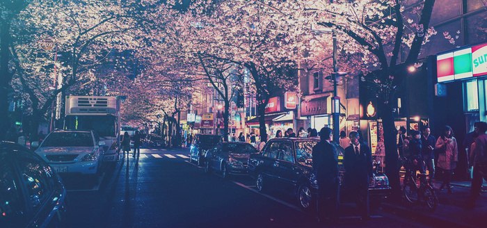 城市夜景海报素材高清