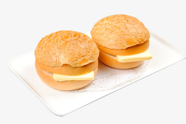 冰火菠萝油包免抠