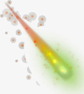 炫酷流星光效免抠