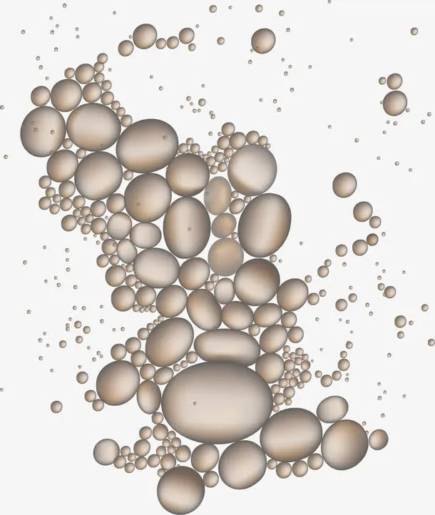 气泡效果元素免抠