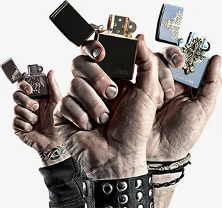 手绘夏日卡通打火机免抠