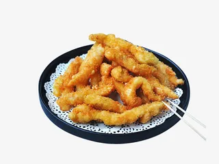 盘装鸡肉炸鸡柳免抠