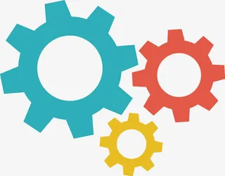 PPT设计齿轮图标免抠