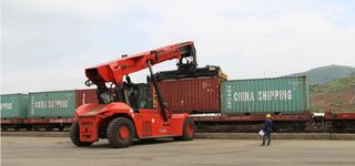 铁路集装箱简约摄影背景高清