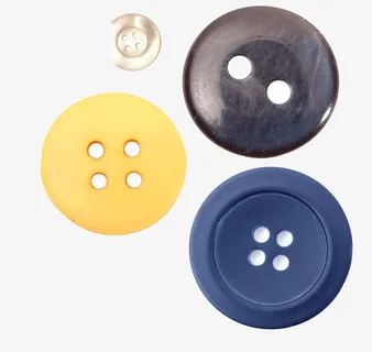 多种材质的钮扣免抠