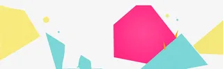 几何 banner 素材