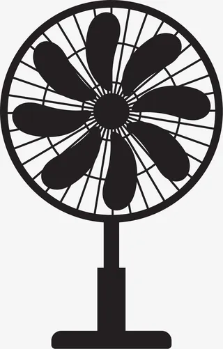 风扇循环免抠