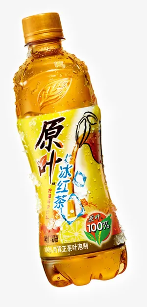 夏日海报饮品绿茶免抠