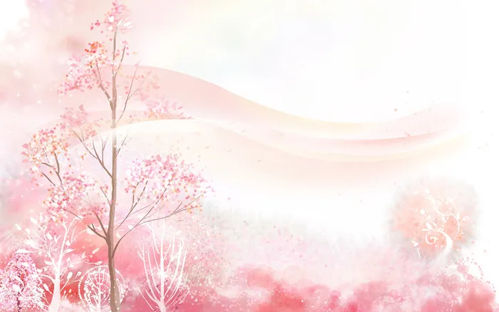 浪漫粉色情人节背景高清