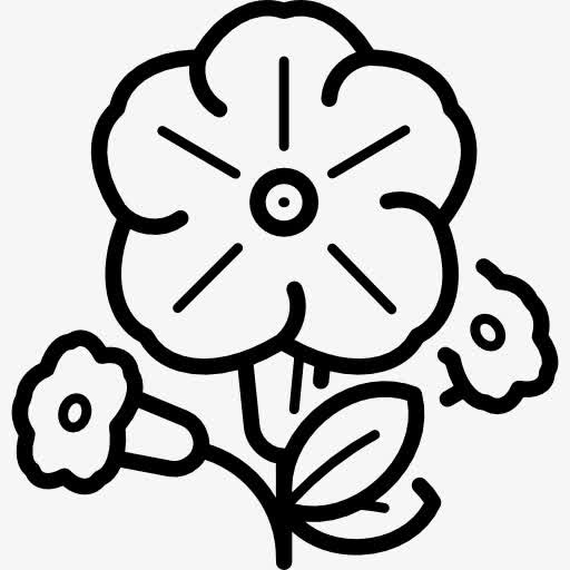 矮牵牛图标免抠