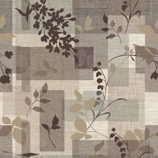 复古树叶印花布料背景