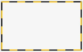 警示隔离边框免抠