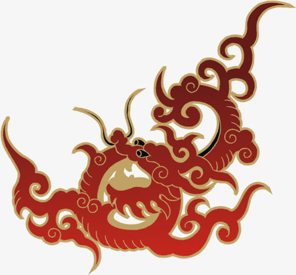 中国风中秋节花纹免抠