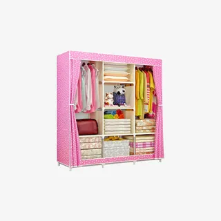 粉色布纹衣柜免费图片免抠