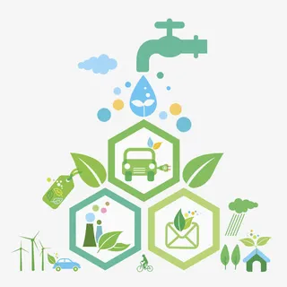 创意水龙头免抠