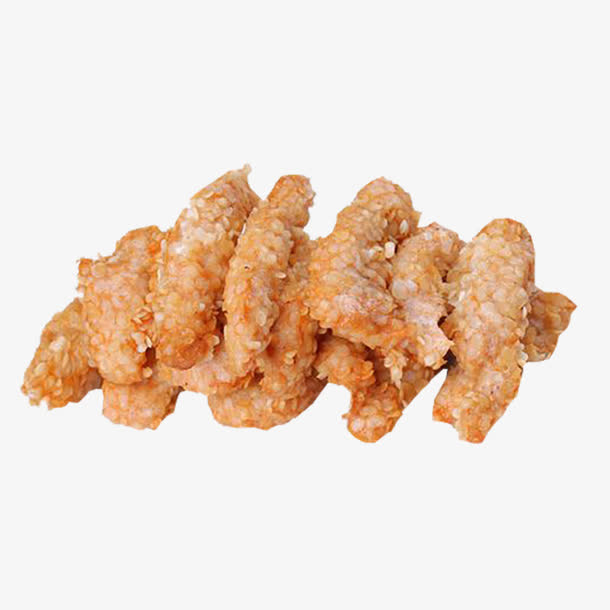 炸雪花鸡柳免抠