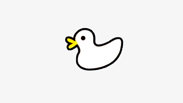 非常可爱的小鸭子免抠