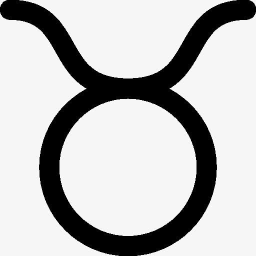 占星术金牛座图标免抠
