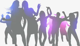 光棍节单身派对宣传免抠