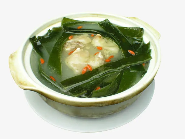 砂锅蹄海带图片素材免抠