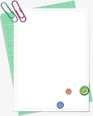 矢量纽扣边框免抠