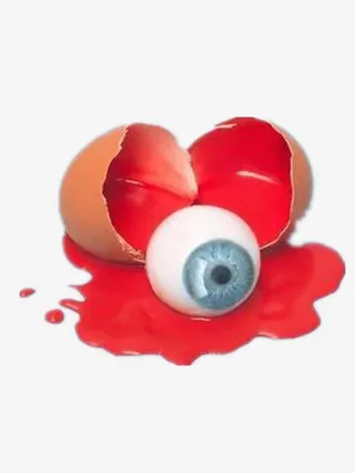 蛋壳里的眼睛免抠